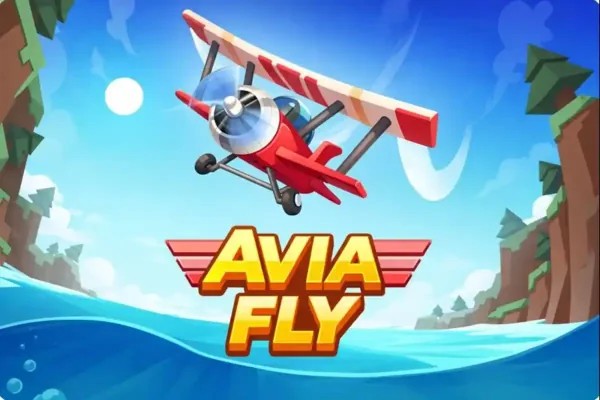 Avia Fly Game slot logo by InOut at Spinko Casino