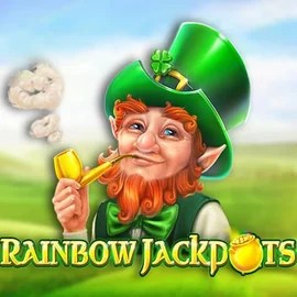 Rainbow Jackpots logo – Jackpots by Red Tiger Gaming at Spinko Casino