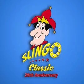 Slingo Classic 20th Anniversary by Slingo, showcased at sspinko.com – game logo